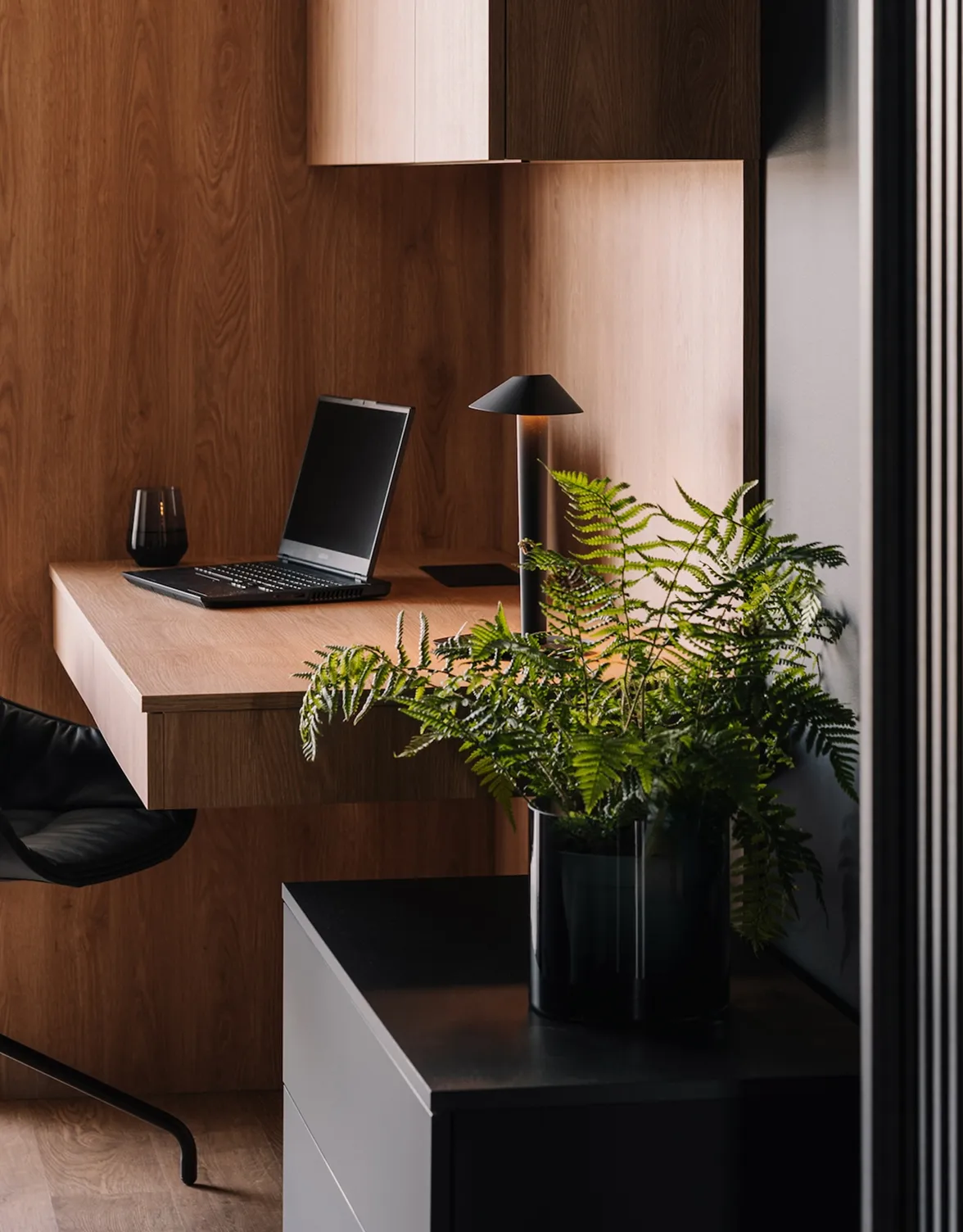 Home-Office w projekcie Księcia Witolda, projekt wnętrza prywatnego NAM STUDIO
